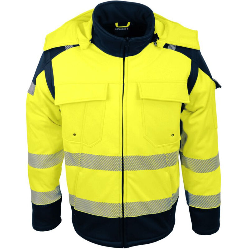 Veste haute visibilité softshell Singer Safety Jaune 3XL