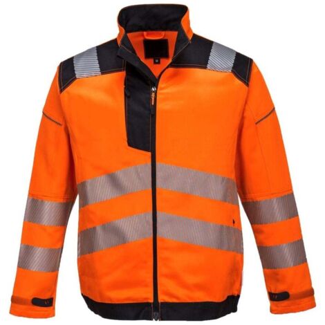 Veste Hv Pw3 Couleur : Orange/noir Taille Xl - Portwest