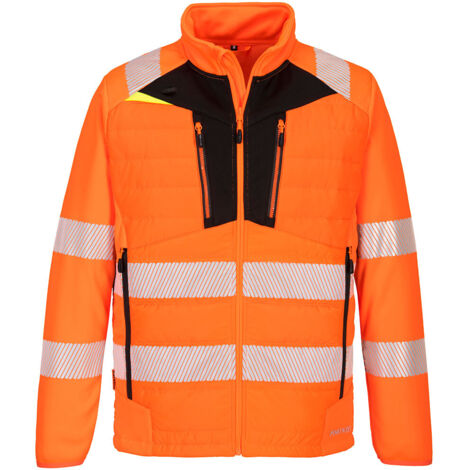 Veste Hybride Haute Visibilité Dx4 Couleur : Orange/noir Taille S - Portwest