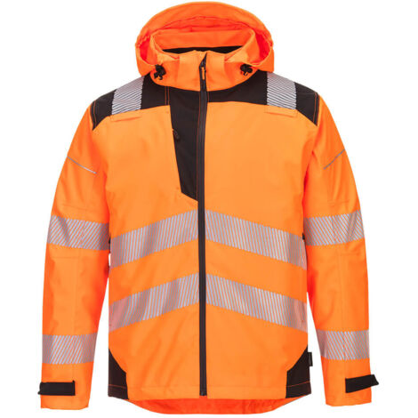 Veste Imper-Respirante Extreme PW3 couleur : Orange/Noir taille L - PORTWEST