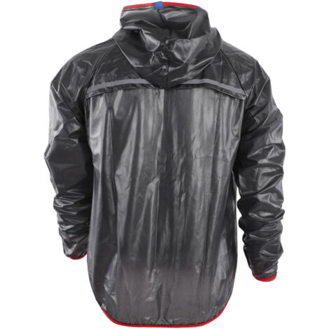 Veste imperméable de travail avec ceinture de sécurité réfléchissante pour cyclisme et activités extérieures - Taille XL
