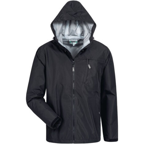 Veste imperméable PATTANI Taille XXXL noir ELYSEE