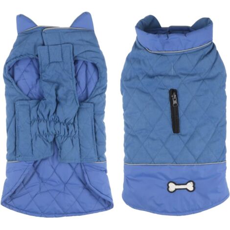 Veste imperméable pour chien (bleu S)-Fei Yu