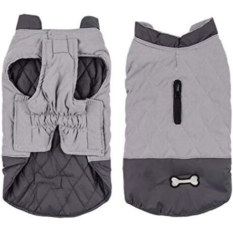 Veste imperméable pour chien (Gris 3XL)