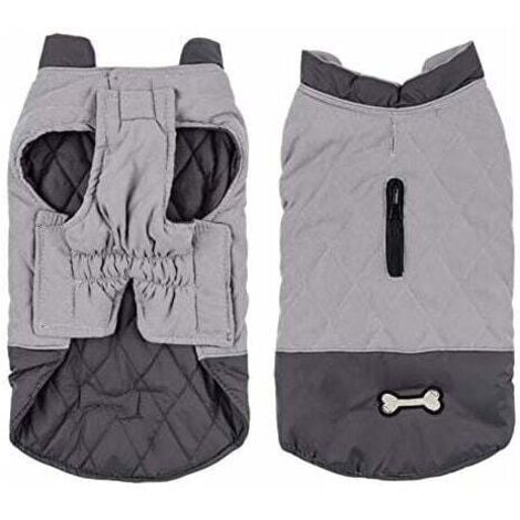 Veste Imperméable pour Chien (Gris XS)-Fei Yu