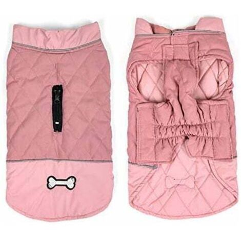 Veste imperméable pour chien (rose S)-Fei Yu