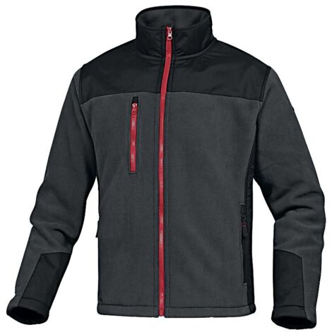 Veste laine polaire BRIGHTON2 gris/noir taille XL - DELTA PLUS