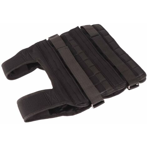 Veste lestée 15KG respirante en mesh pour entraînement et fitness
