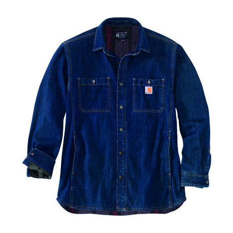 VESTE LINED SNAP FRONT BLUE XL CARHARTT S1105605H84XL