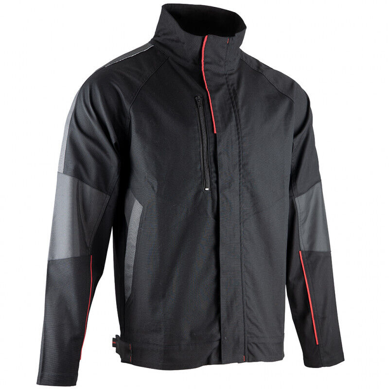 Veste zippée stretch LMA epoxy Noir / Gris Foncé m
