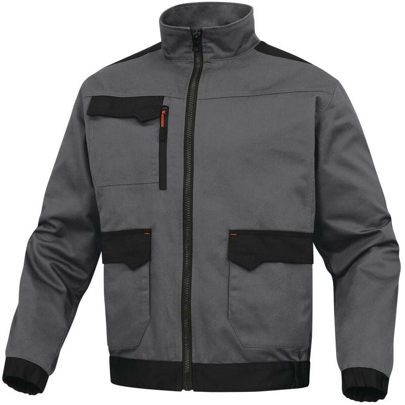 Veste de travail multipoches MACH2 V3 gris/orange T3XL Delta Plus M2VE3GO3X