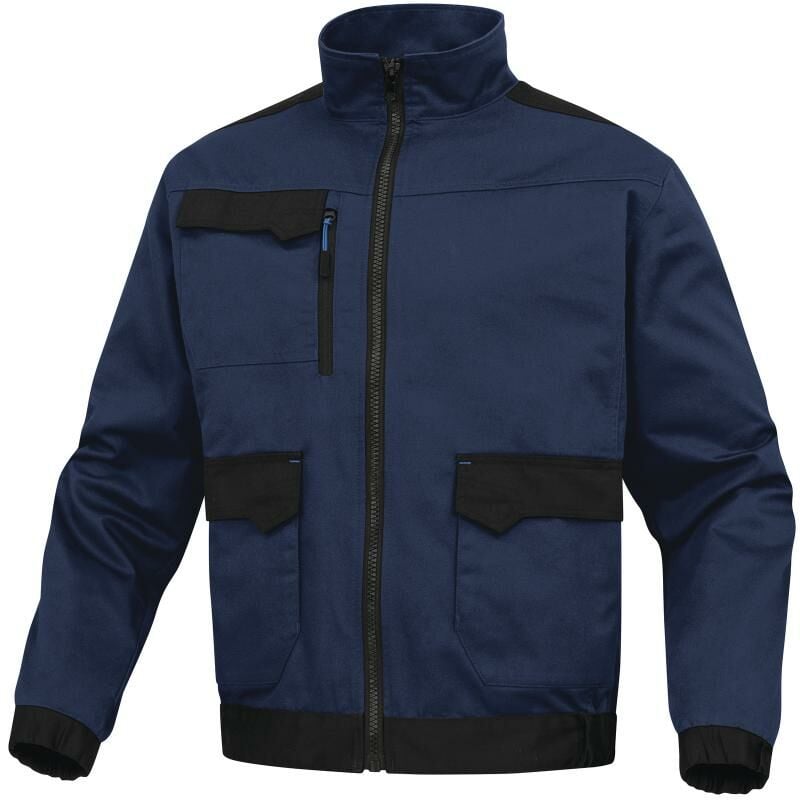 Veste de travail multipoches MACH2 V3 bleu marine/roi T2XL Delta Plus M2VE3BMXX