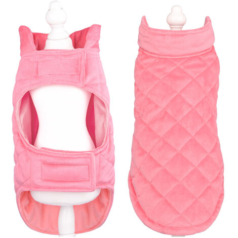 Veste Manteau pour Chien, Rose L-Fei Yu