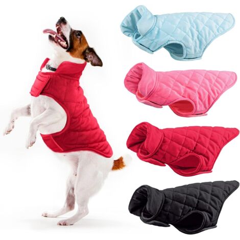 Veste Manteau pour Chien, Rouge S-Fei Yu