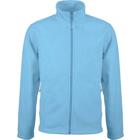 Veste micropolaire zippée Falco Kariban Bleu Clair 3XL