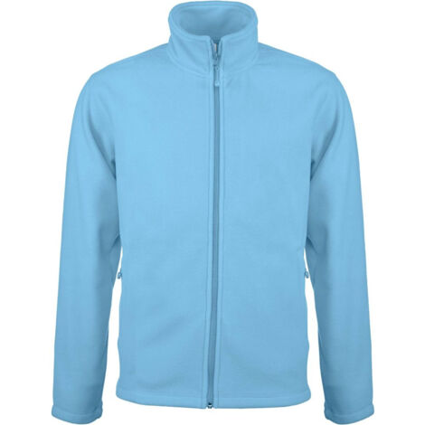 Veste micropolaire zippée Falco Kariban Bleu Clair XXL