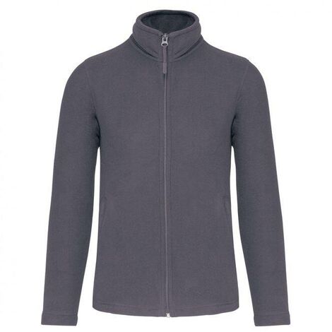 Veste micropolaire zippée Kariban Gris
