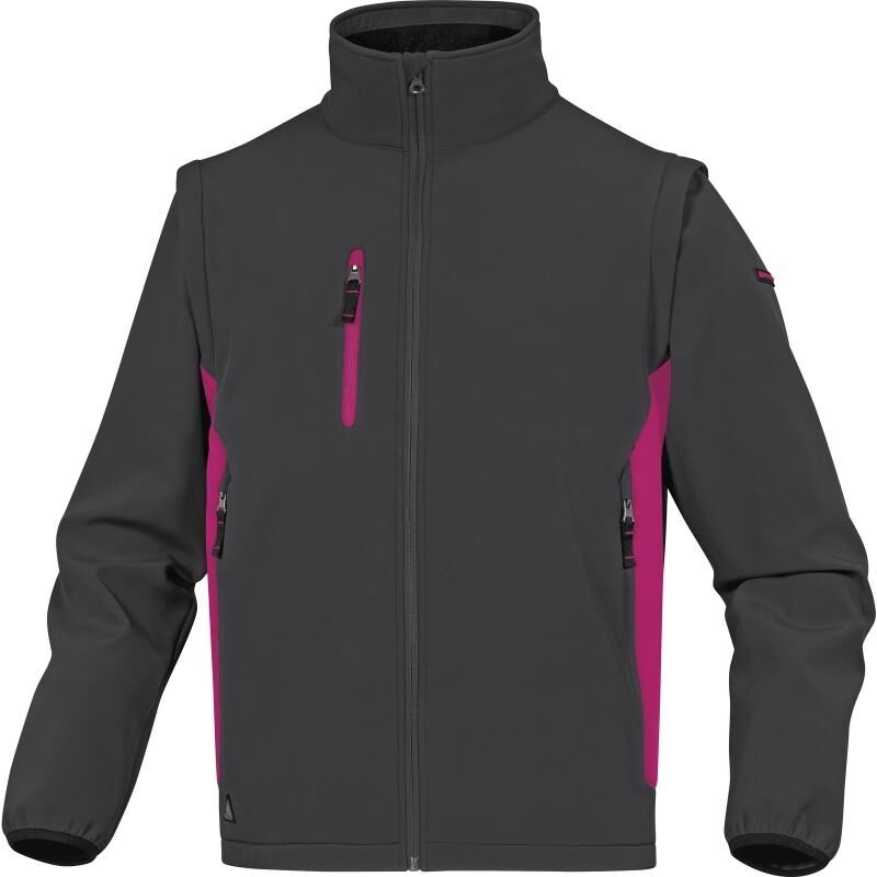 Veste de travail femme gris fushia m MYSEN2 Delta Plus MYSE2GFTM