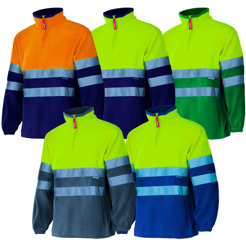 Sweat-shirt haute visibilité Velilla 182 - m - Grüne/Gelb