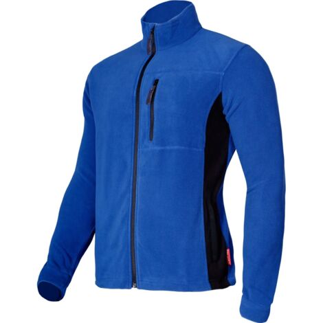 Veste Polaire, Bleu Marine Et Noir, "2xl", Ce, Lahti
