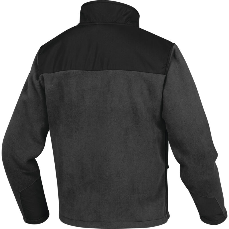 Delta Plus - Veste laine polaire BRIGHTON2 gris/noir taille xxl