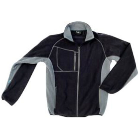 Veste polaire Champ, taille XL, noir/gris