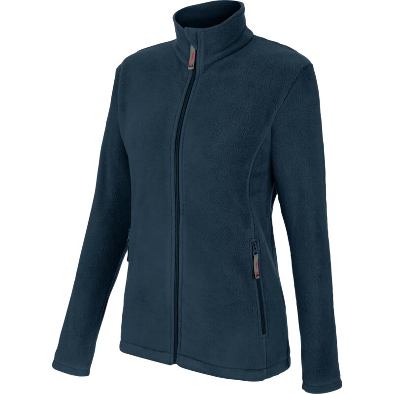 Veste polaire de travail zippée femme Job + Würth Modyf marine xs