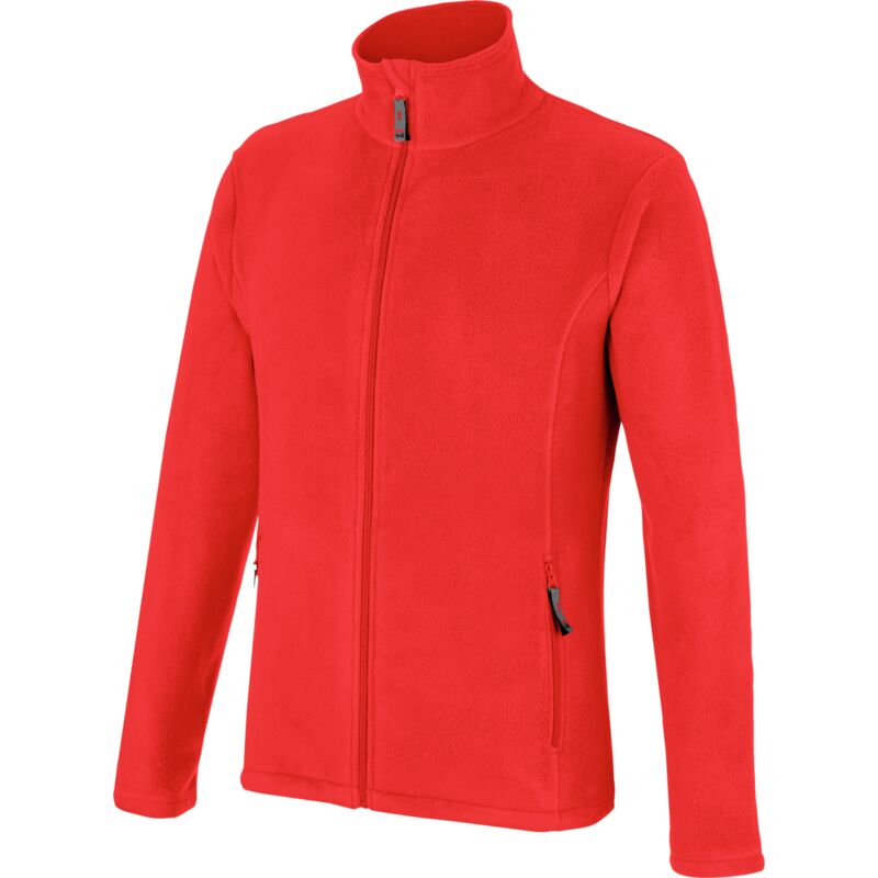 Veste polaire de travail zippée Job + Würth MODYF rouge XXL