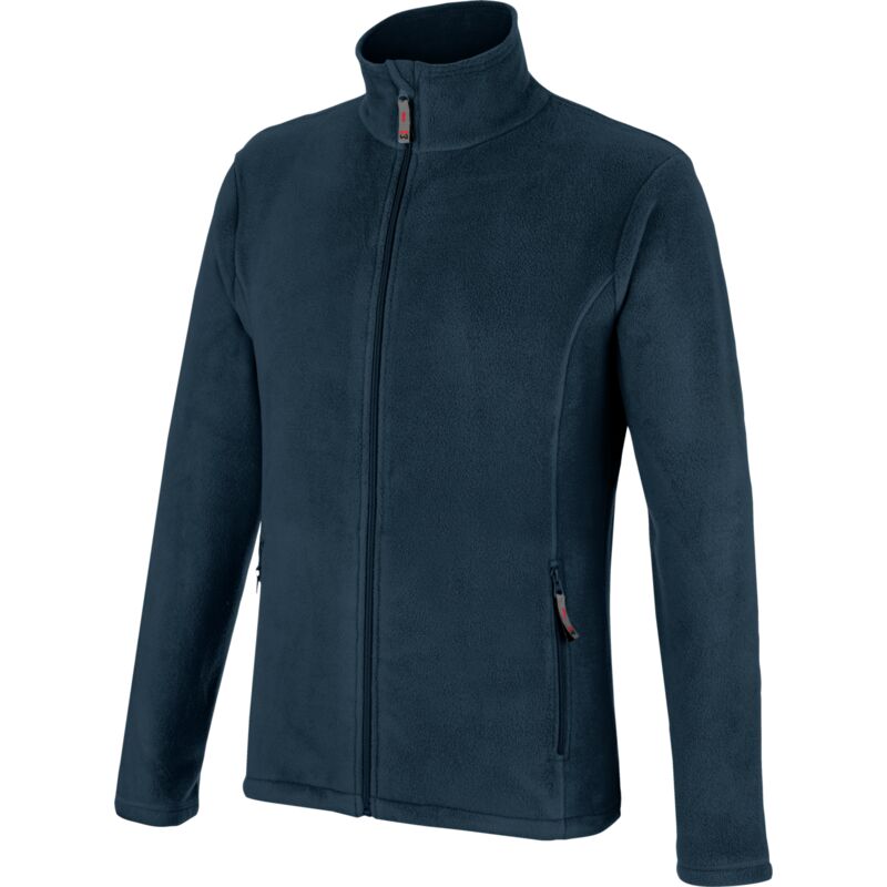 Veste polaire de travail zippée Job + Würth Modyf marine 3XL