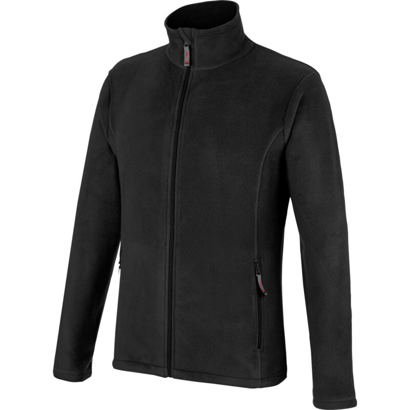 Veste polaire zippée Job + Würth Modyf noir 4XL