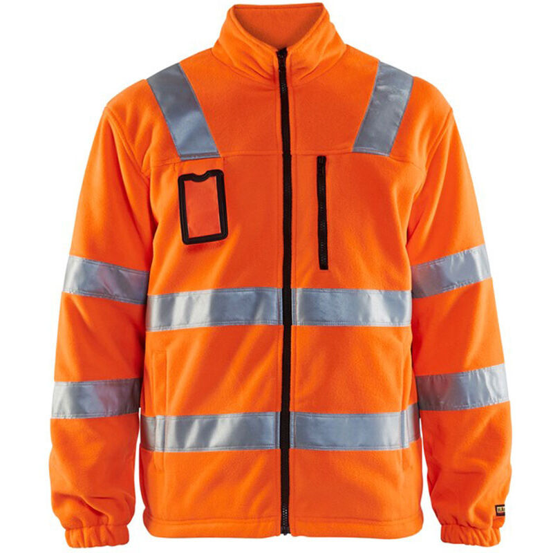 Veste de travail polaire haute visibilité 4853 - Orange fluo L Veste de travail polaire haute visibilité 4853 - Orange fluo L