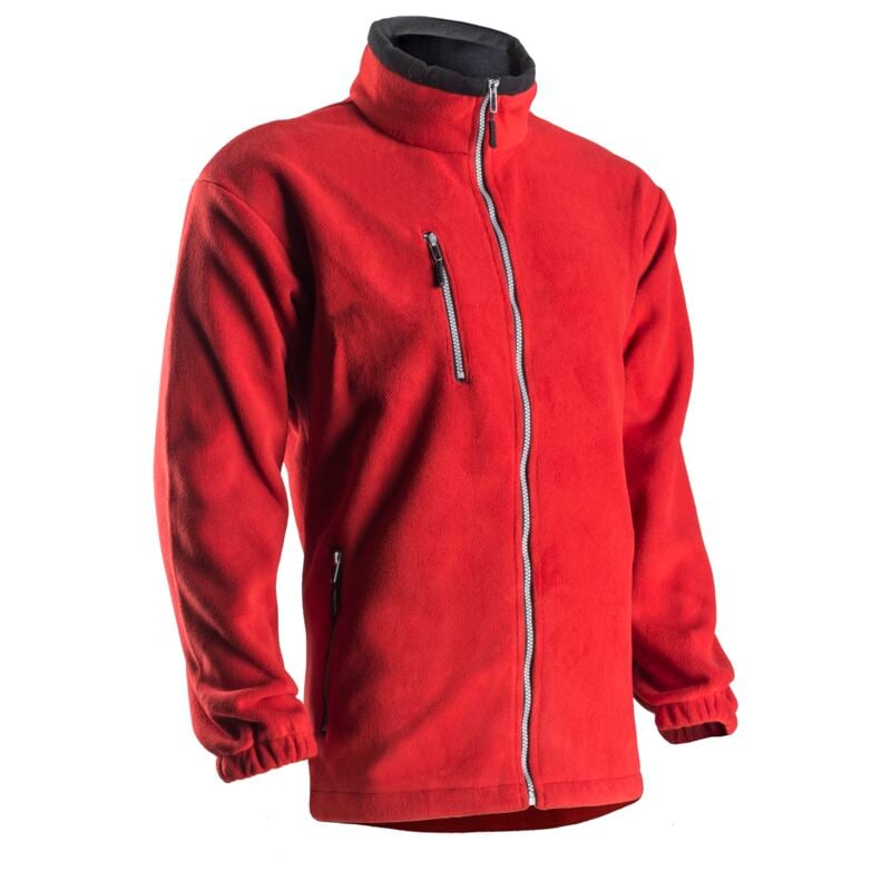Veste de travail polaire angara - Rouge m - 44/46