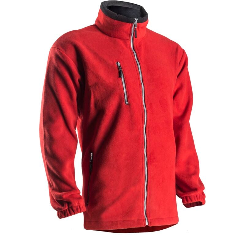 Veste de travail polaire angara - Rouge xl - 52/54