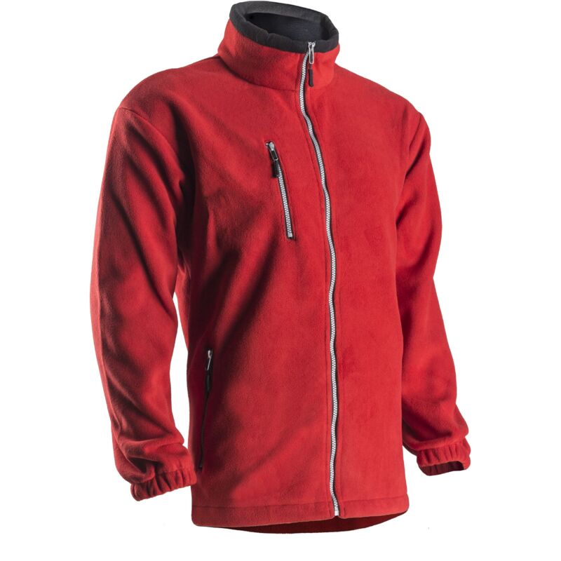 Veste de travail polaire angara - Rouge l - 48/50