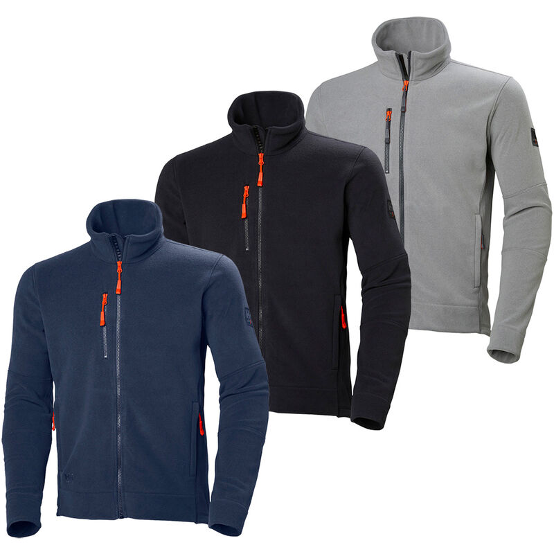 Sweat-shirt Helly Hansen Kensington Fleece Jacket - l - Bleu