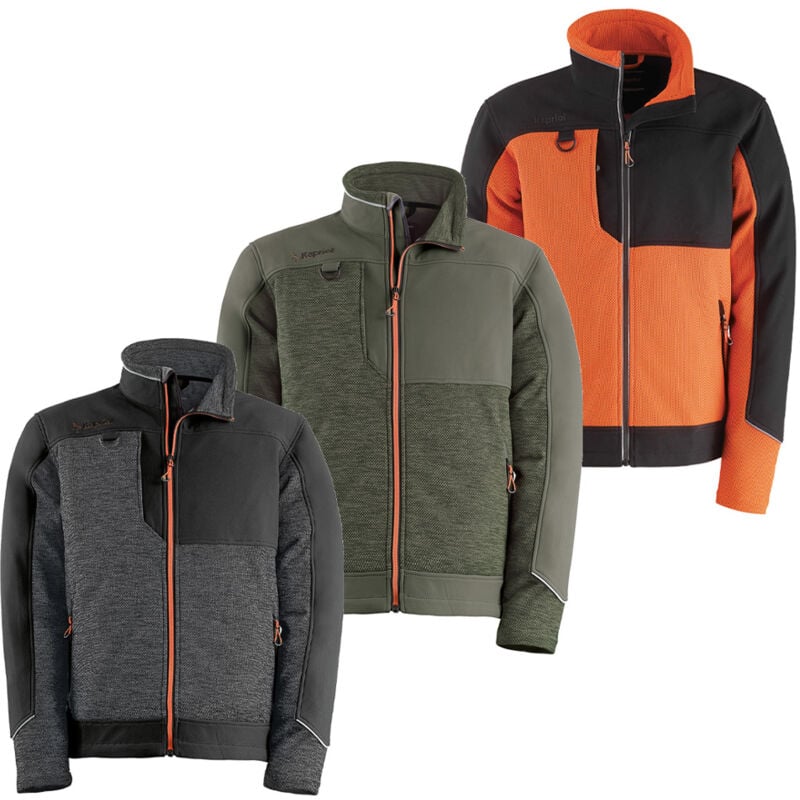 Sweat de travail Kapriol Tenere' Pro Pile - m - Schwarze