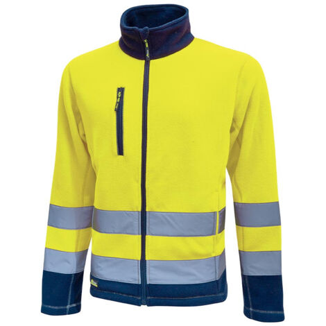 Veste polaireBOING Jaune Fluo HL207YF - U-Power