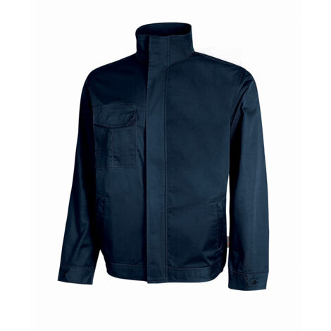 Veste poly/coton SOFIA - Bleu 5XL