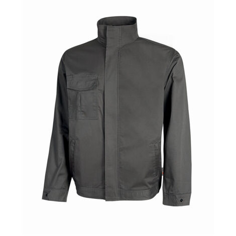 Veste poly/coton SOFIA - Gris métal 5XL