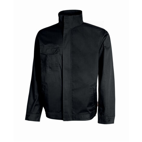 Veste poly/coton SOFIA - Noir 3XL