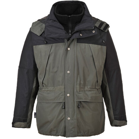 Veste respirante Orkney 3 en 1 couleur : Gris taille L - PORTWEST