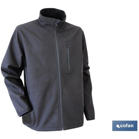 Veste Soft Shell Noire Lister 340g/M Taille M