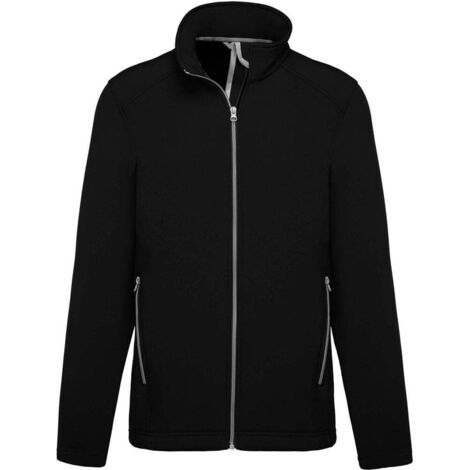 Veste softshell 2 couches homme Kariban Noir M.