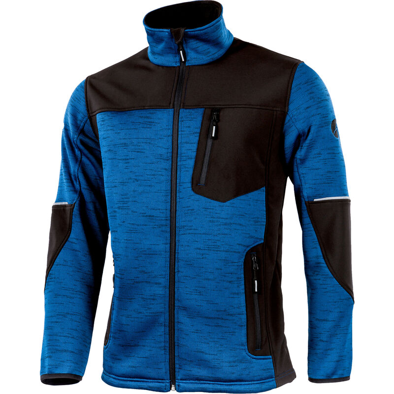Maxwell Strick - Veste softshell - bleu/noir m - 40/42