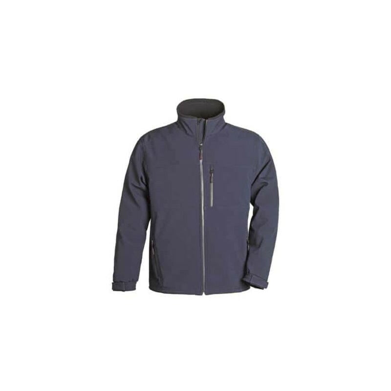 Veste Softshell bleue marine Yang Coverguard taille s