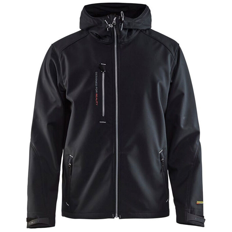 Veste de travail à capuche softshell BLAKLADER 4949 - Noir / Gris clair - 3XL Veste de travail à capuche softshell BLAKLADER 4949 - Noir / Gris clair - 3XL