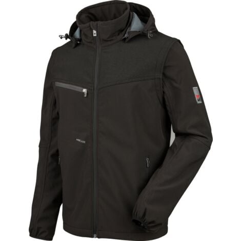 Veste Softshell de travail Stretch X Würth MODYF noire - 4XL