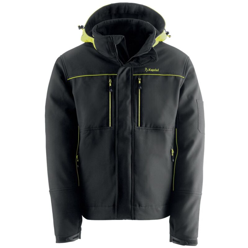 Veste de travail matelassée Kapriol Dynamic softshell - xl - Noir