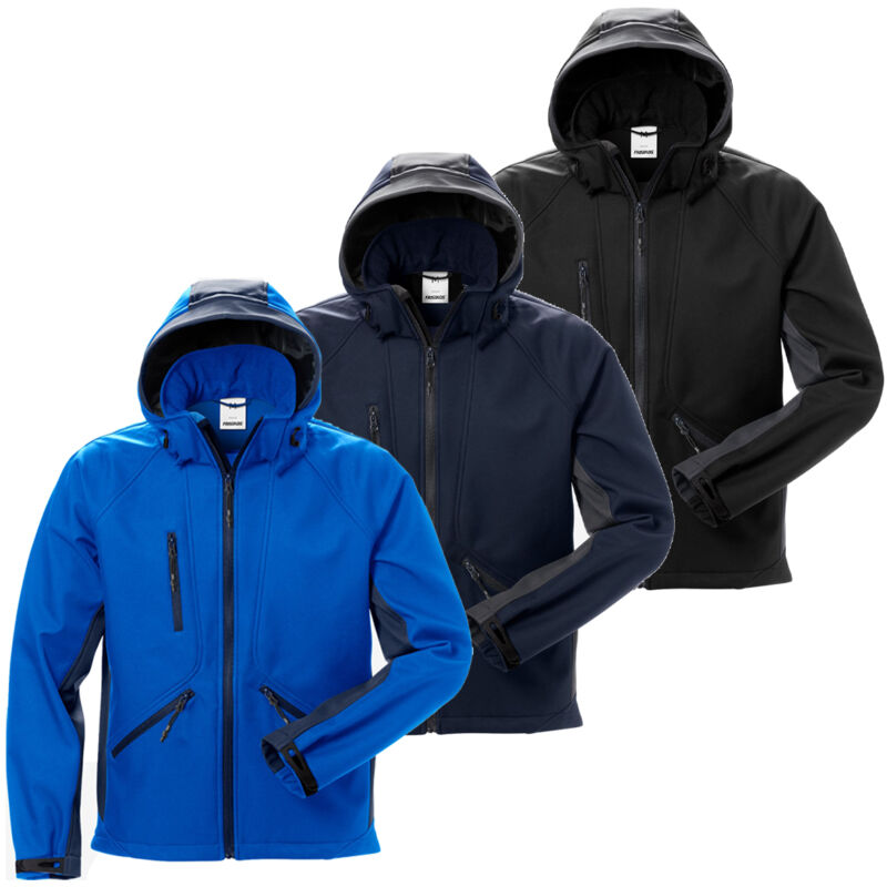 Veste softshell Fristads Acode Windwear 1414 shi - l - Bluette