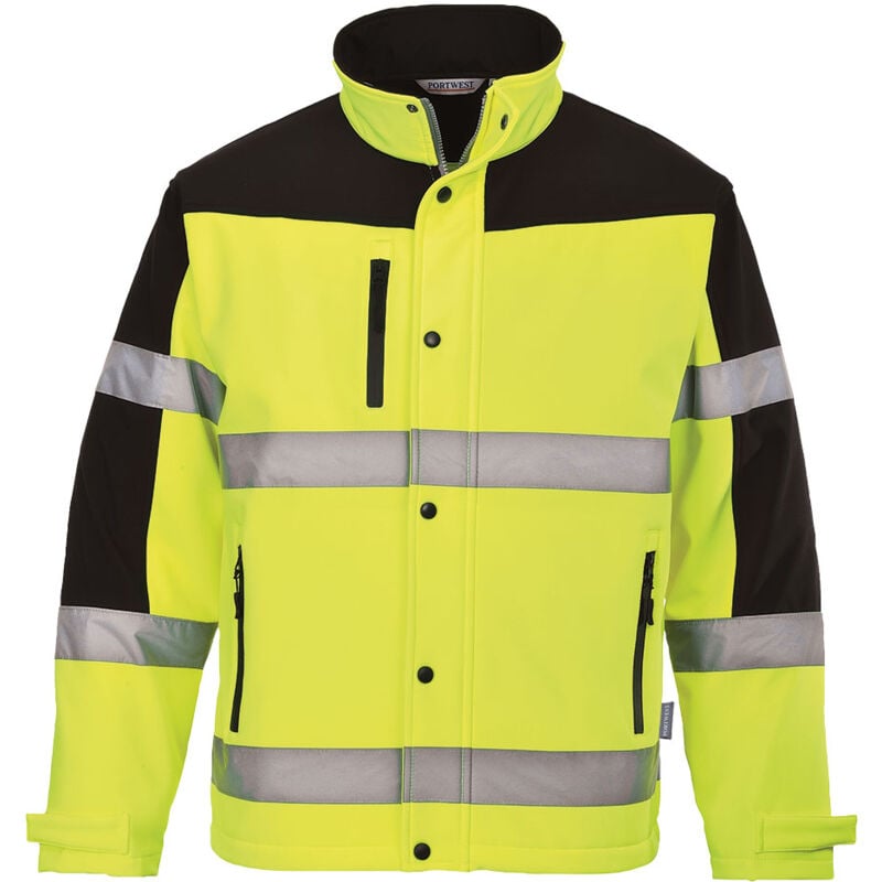Softshell hv Bicolore (3 couches) couleur : Jaune taille xl Portwest
